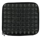 51Mt 4WKs3L. SL160  rooCASE Netbook Memory Foam Case for ASUS Eee PC Seashell 1005PR 10.1 Inch Black (Faux Leather   Black)
