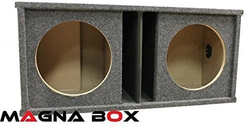 Dual 12" Subwoofer Universal Fit Vented Ported Subwoofer Enclosure - SPB-212SPL