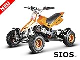 49cc mini QUAD SIOS 3xBREMSE Kinderquad quad NEU