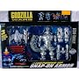 Godzilla Wars MECHA-GODZILLA Action Figure with Power-UP Snap-On Armor (1995 Trendmasters)