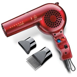 Elevate by Andis 30865 Professional Tourmaline Ionic Ceramic 1600 Watts Hair Dryer by Andis Professional
