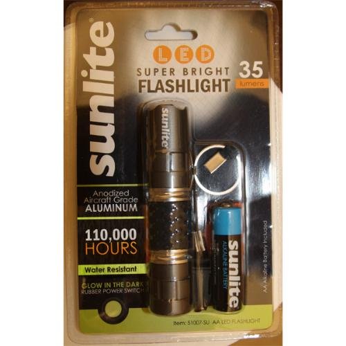  CD AA LED FLASHLIGHT MIXED COLORS BATTERY INCL SUN [25PC ] 