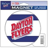 Dayton Flyers Official Logo 4x6 Die Cut Magnet