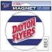 Dayton Flyers Official Logo 4x6 Die Cut Magnet