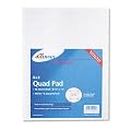 Ampad Quadrille Pad with 8 Squares per Inch, Letter Size, 20 lb, White, 50 Sheets per Pad (22-005)