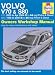 Volvo V70 and S80 Petrol and Diesel Service and Repair Manual: 1998 to 2005 (Haynes Service and Repair Manuals) by Martynn Randall