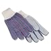 Leather Palm Gloves with Knit Wrist, Large,12pcs