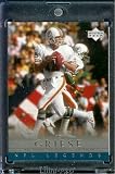2000 Upper Deck Legends # 34 Bob Griese Miami Dolphins Football Card - Mint Condition - Shipped In Protective ScrewDown Display Case!
