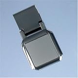 Two Tone Square Hinged Folding Money Clip