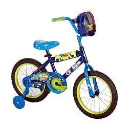 Huffy Toy Story Boys Bike, Blue/Green, 16-Inch
