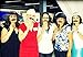 YGDZ Photo Booth Props DIY Kit for Photobooth Dress-up Accessories & Party Favors, Costumes with Mustache on a stick, Hats, Glasses, Mouth, Bowler, Bowties,68PC,Christmas Draft