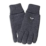 Ear Mitts® Great Gloves!TM Heather Grey Knit Gloves with ThinsulateTM Insulation