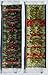 Oriental Carpet Bookmarks #1 - Authentic Woven Carpet (Set of 4)