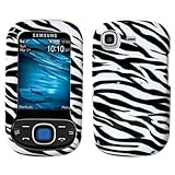 Zebra Skin Snap-On Protector Case for Samsung Strive A687 AT&T
