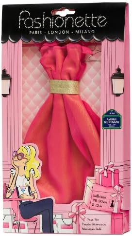 2 Fashion Dresses - Prom dress + Wedding dress - to fit Barbie By Fashionette Paris