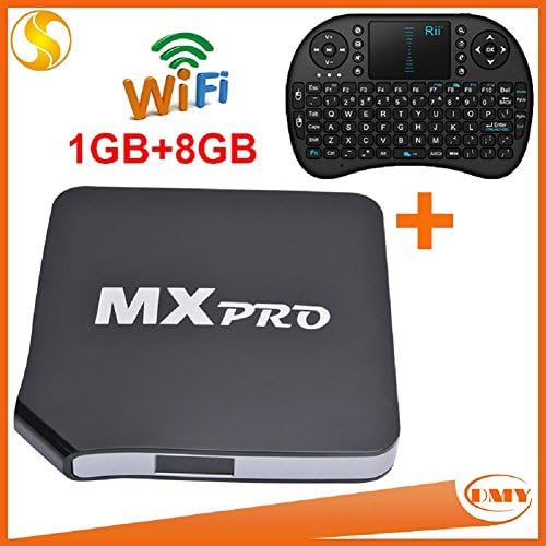 DMYI MINIX XBMC MXPRO Android 4.4 TV Box Amlogic S805 Quad Core 1GB/8GB Bluetooth WIFI HDMI Media Player KODI TV BOX+RII I8 Keyboard