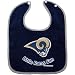 St Louis Rams 2-Tone Snap Baby Bib