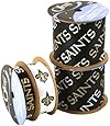 Offray NW7245AZ New Orleans Saints Printed Craft Ribbon Pack, 12-Yard
