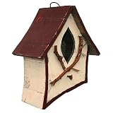 Eigenschaften LIVING-ART24  / SHABBY-CHIC NISTKASTEN VOGELHAUS AUS HOLZ & METALL