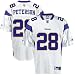 Minnesota Vikings Jerseys : Reebok NFL Equipment Minnesota Vikings #28 Adrian Peterson White Premier Tackle Twill Football Jersey