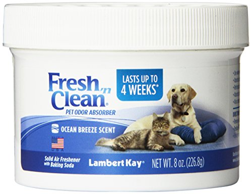 Lambert Kay Fresh 'N Clean Pet Odor Absorber, Ocean Breeze Scent, 8-Ounce