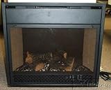 CFM electric fireplace insert glass front 22