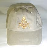 Thumbnail image for NEW! only one on AMAZON -MASONS’ MASONIC KHAKI BASEBALL CAP…