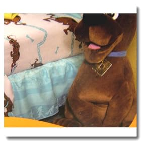 Scooby Doo and Friends Twin Bedskirt
