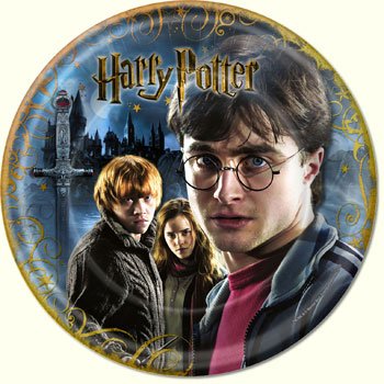 Harry Potter and the Deathly Hallows 8 Pack Dinner Plates