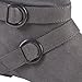 Journee Kids Girls Buckle-Strap Suede Boots