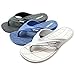 Men's Rubber Sandal Slipper Comfortable Shower Beach Shoe Slip on Flip Flop