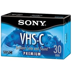 Sony 30 Minute VHS-C Tape (Single)