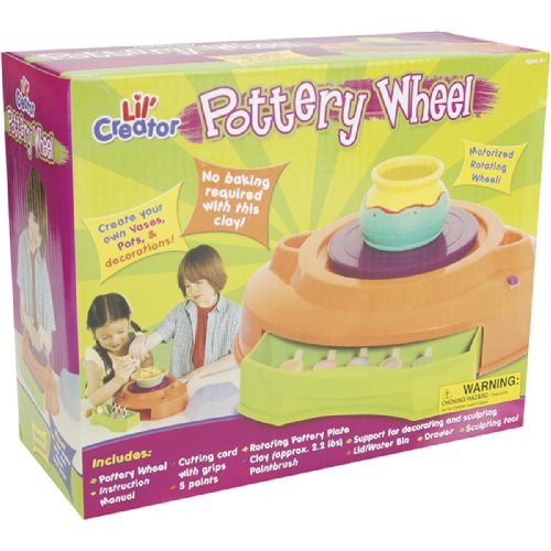 Childrens Toyshop  Toys : Battery-Operated Pottery Wheel Set