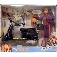 My Scene Madison with Her Vespa