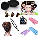 Homeoculture set of hair puff volumizer , velcro roller, 10 fem rods and Curler RS.239.00