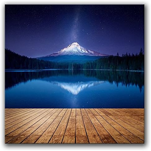NO FRAME DIY Canvas Wall Art,Milky Way Prints Art Wall Decal,Starry Night Picture Printing for Wall,NO FRAME