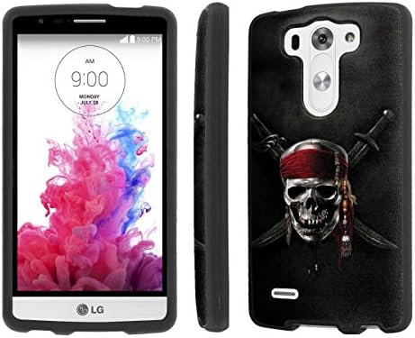 NakedShield LG [ G3 Mini / Vigor / Beat ] (Pirate Skull) Total Armor LifeStyle Phone Snap-On Case