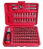 Complete 102-Piece Security Bit and Tool Set - 15 Bit Styles - Ratchet Handle & Extensions - Lifetime Warranty