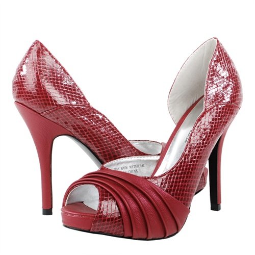 Womens Fashion Pumps Heels Red Dress Shoes