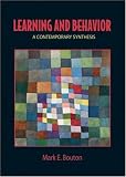 Learning and Behavior
 A Contemporary Synthesis,
Mark E. Bouton