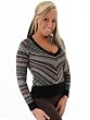 SALE Unique v Neck Sweater NYC Designer Soft Warm Size XS or Small