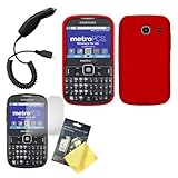 Cbus Wireless Red Silicone Case / Skin / Cover, LCD Screen Protector / Guar ....