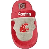 Washington State Cougars NCAA Comfy Feet Scuff Slippers