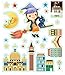 Cartoon Picture Wall Decorative Kids Room Stickers Removable Vinyl Home Decor DIY Art Decals