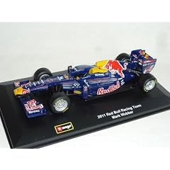 MARK WEBBER RED BULL RACING TEAM FORMEL 1 F1 2011 WELTMEISTER 1/32 BBURAGO BURAGO MODELLAUTO MODELL AUTO