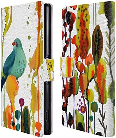 Official Sylvie Demers Retrouver Son Chemin Birds 2 Leather Book Wallet Case Cover For Sony Xperia Z3