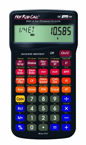 Mr. Gasket Hot Rod Calc Street and Strip Performance Calculator