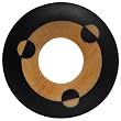 35mm Double Flare Black and Crocodile Wood Tunnel