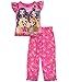 Ever After High Big Girls' Short Sleeve Pajama Set, Pink, Large / 10-12