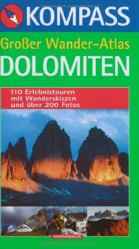Kompass Gro�er Wander-Atlas Dolomiten